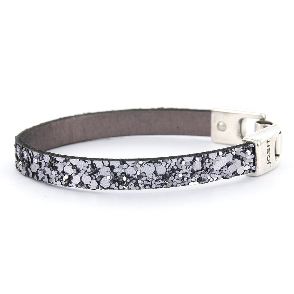 Josh armband Glitter Grey - 18256